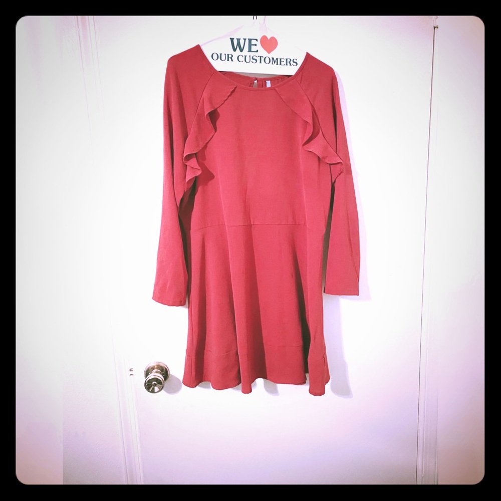 🚨Burnt orange dress🚨